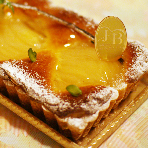 バナナのカスタードパイ